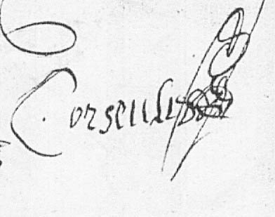 Pierre Corseul en 1649 � Dinan