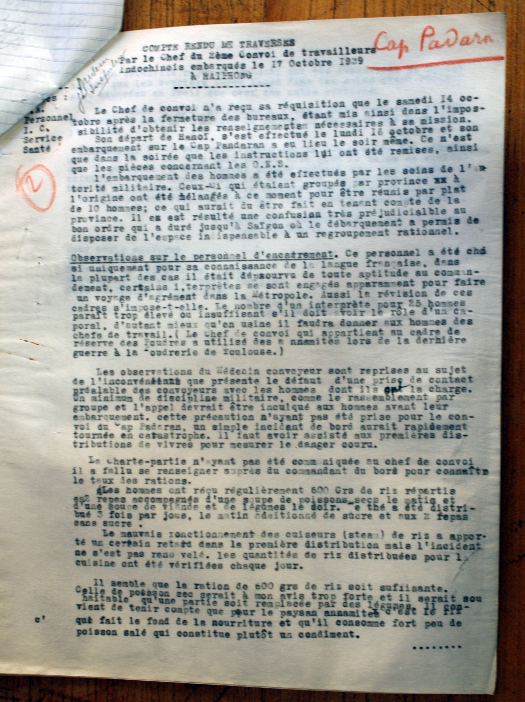 Original du Compte-rendu d'Eug�ne Deloustal