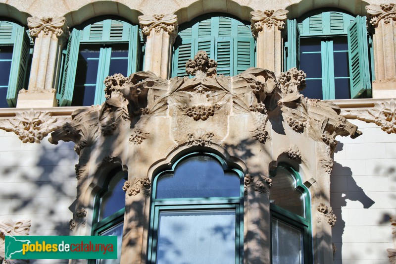 D�tail de la Casa Raymundo Deloustal