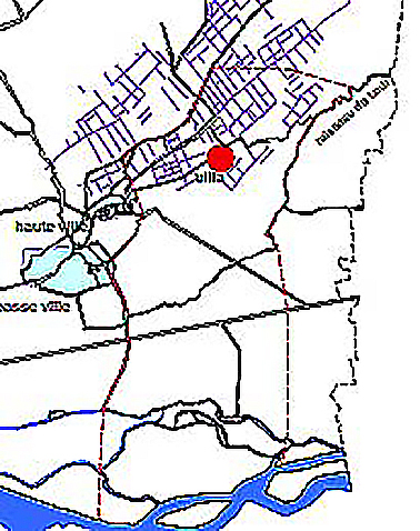 carte du Laur à Lescar carte du Laur