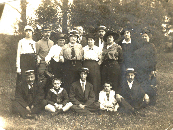 Pierre Meste et Ida Sempe � Lescar